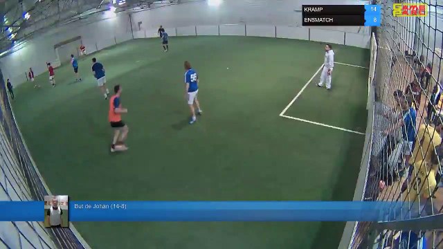 But de Johan (14-8) - KRAMP Vs ENSMATCH - 08/01/19 19:00 - LIGUE 3 - Poitiers Game Parc