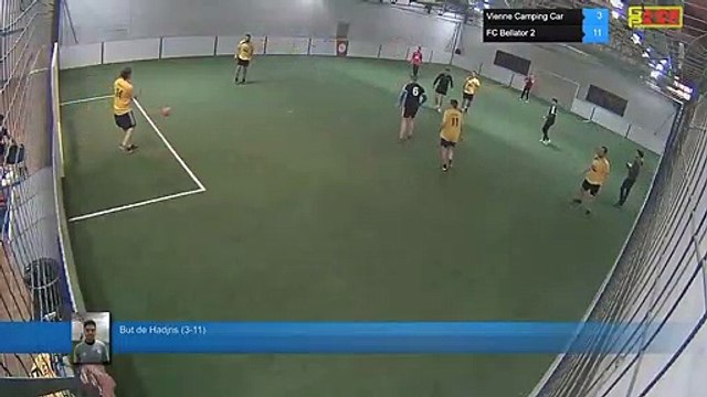But de Hadjris (3-11) - Vienne Camping Car Vs FC Bellator 2 - 08/01/19 19:00 - LIGUE 4