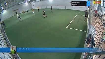 But de Mario (0-2) - Les Mécanos Vs Big Testo - 08/01/19 20:00 - LIGUE 4 - Poitiers Game Parc