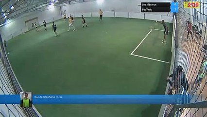 But de Stephane (0-3) - Les Mécanos Vs Big Testo - 08/01/19 20:00 - LIGUE 4 - Poitiers Game Parc