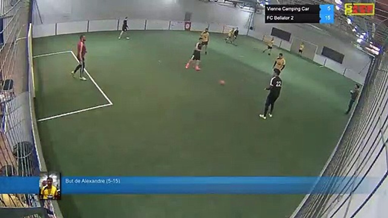 But de Alexandre (5-15) - Vienne Camping Car Vs FC Bellator 2 - 08/01/19 19:00 - LIGUE 4