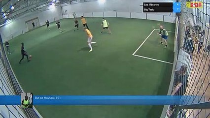 But de Moussa (4-7) - Les Mécanos Vs Big Testo - 08/01/19 20:00 - LIGUE 4 - Poitiers Game Parc