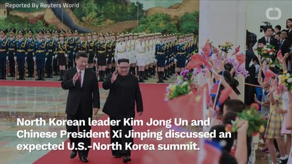North Korea's Kim Discusses Expected Summit With Trump During Talks In China