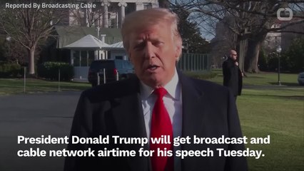 Trump Gets Network Time For Wall Speech