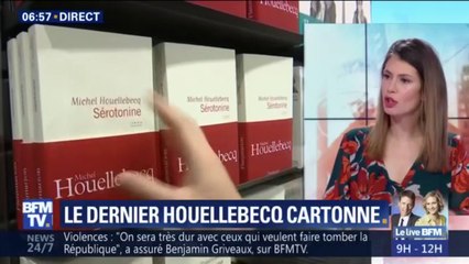 "Sérotonine", le dernier livre de Michel Houellebecq, cartonne chez les libraires