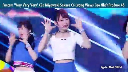 Bị Knet chê bai "khóc nhè" hết nước hết cái, fancam 'Very Very Very' của Miyawaki Sakura vẫn đạt hơn triệu view cao nhất Mnet