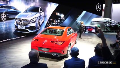 Mercedes dévoile la nouvelle CLA - Vidéo en direct du salon de Las Vegas 2019