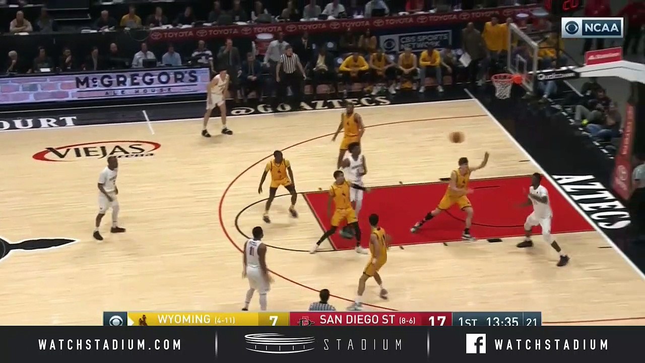 Wyoming vs. San Diego State Basketball Highlights (2018-19)