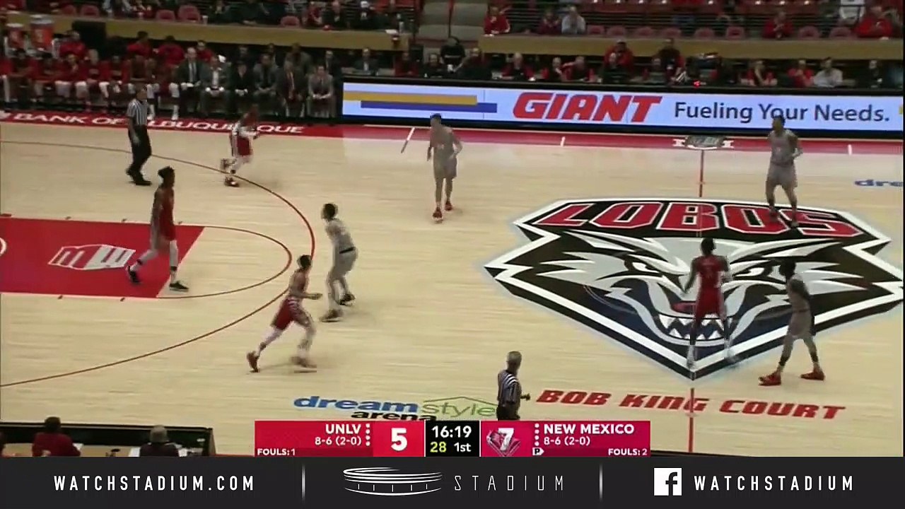 UNLV vs. New Mexico Basketball Highlights (2018-19)