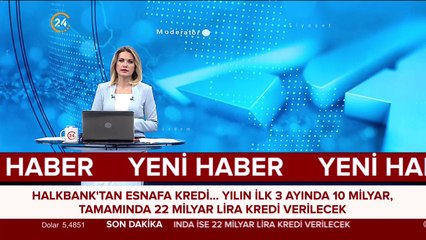 Halkbank'tan esnafa kredi