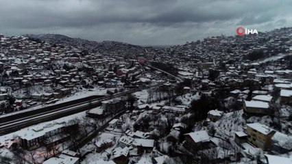 Zonguldak Beyaz Gelinliğiyle Havadan Görüntülendi