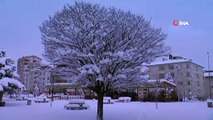 Nevşehir’de kar kalınlığı 25 santime ulaştı