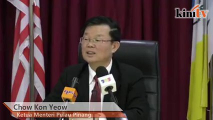 Pulau Pinang jamin tarif air kekal terendah