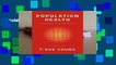 Population Health: Concepts and Methods
