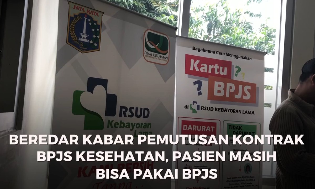 Beredar Kabar Pemutusan Kontrak BPJS Kesehatan, Pasien Masih Bisa Pakai BPJS