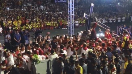 Al menos 80 heridos leves en la procesión del Nazareno Negro en Manila