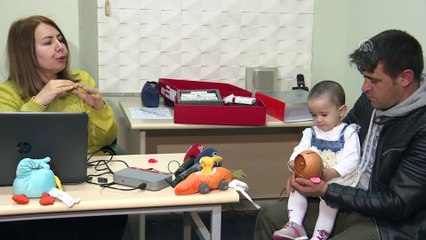 Yağmur bebek ilk kez duymaya başladı - İZMİR