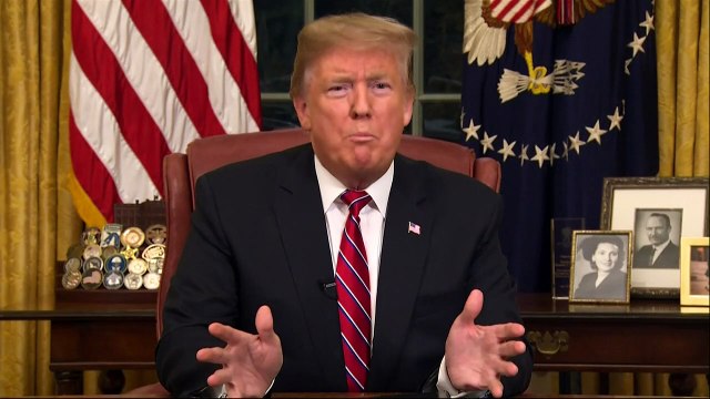Trump addresses Americans on border security