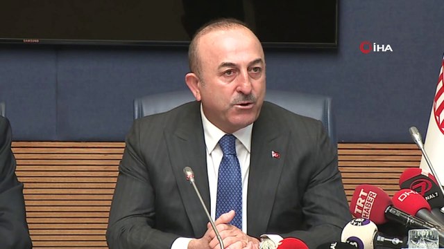 Dışişleri Bakanı Çavuşoğlu: 'Görüyoruz ki ABD'nin bu kararından ABD'yi vazgeçirmek için çaba sarf eden ülkeler de var. ABD içinde farklı sesler var. Tüm bunları konsolide etmeye çalışıyoruz'