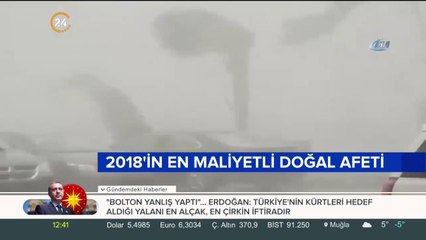 2018'in en maliyetli doğal afeti