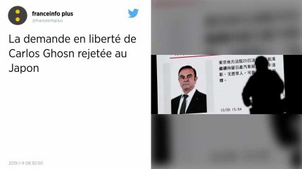 Carlos Ghosn reste en détention après le rejet d'un nouveau recours