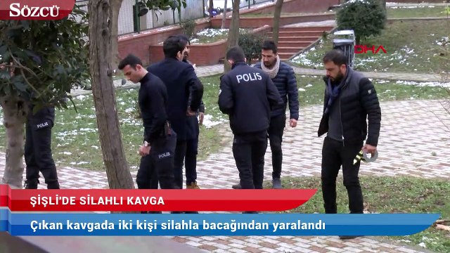 Kuştepe’de iki grup arasında çıkan kavgada iki kişi silahla bacağından yaralandı
