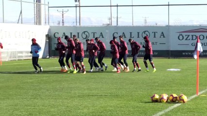 Trabzonspor'da ikinci yarı hazırlıkları - ANTALYA