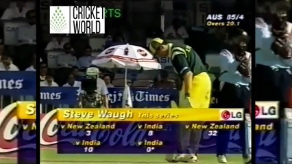 Best Chase by Indian team in old Times Sharjah Champions Trophy Final, 1998 Ind vs Aus