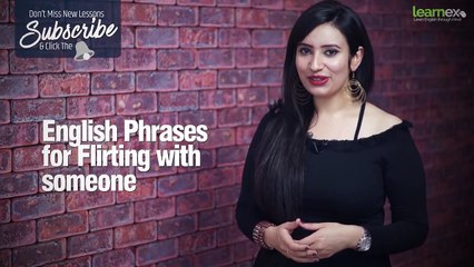 Flirting से जुड़े English Words & Phrase - English Speaking Practice Lesson in Hindi with Michelle