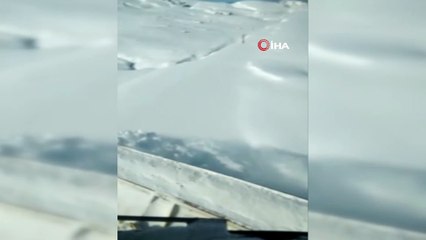 Tokat’ta yolda kalan araçlar kurtarıldı