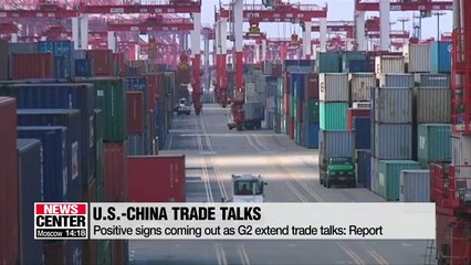 Positive signs coming out of China-U.S. trade talks: Report