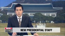 President Moon appoints six new staff members, including new director of BH press center