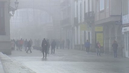 Una masa de aire frío entra en la Península