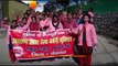 लोहाघाट में आशाओं का कार्य बहिष्कार जारी, निकाली रैली