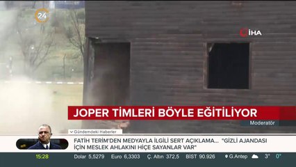 Joper timleri böyle eğitiliyor