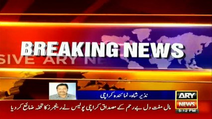 Sindh police turns Rangers’ gift into scrap in Karachi