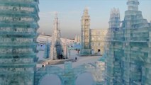 À Harbin, ces châteaux et structures de glace vous plongent dans un autre monde