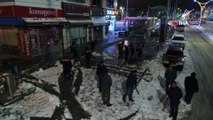 - Erzincan'da Karla Mücadele Ekiplerinden Yoğun Mesai