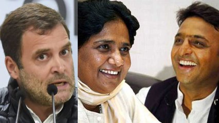 Rahul Gandhi ने SP-BSP Alliance पर दिया बयान, हम अपने दम पर अकेले लड़ सकते है चुनाव |वनइंडिया हिंदी