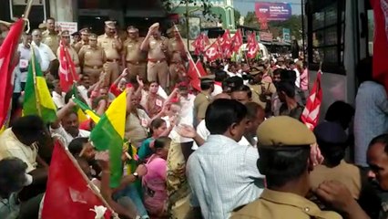 கோவையில் 700 க்கும் மேற்பட்டோர் கைது- வீடியோ