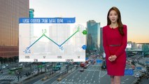 [날씨] 내일 이맘때 날씨 회복...서울 아침 -6도 / YTN