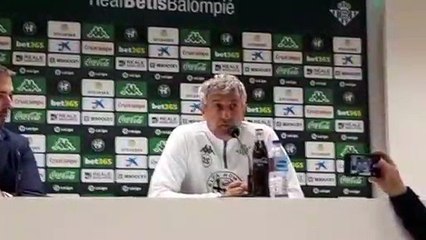 Setién Habla de la Real Sociedad y la Eliminatoria