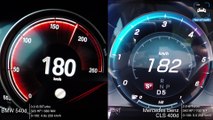 2019 Mercedes Benz CLS 400d vs 2019 BMW 540d ACCELERATION & TOP SPEED 0-250km/h by AutoTopNL