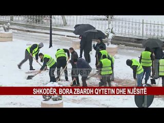 SHKODËR, BORA ZBARDH QYTETIN DHE NJËSITË