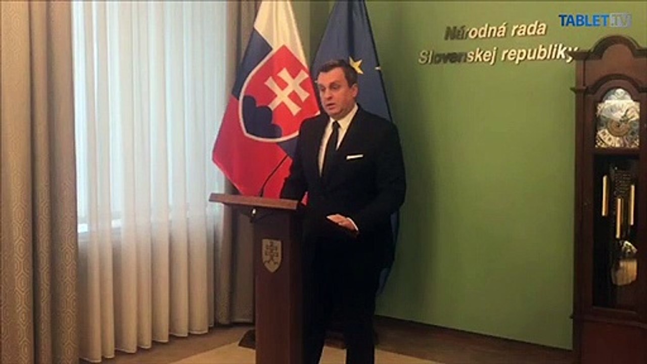 ZÁZNAM: TK predsedu NR SR A. Danka