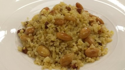 Rreze Dielli, 09 Janar 2019 - Të Gatuajmë me Znj. Vjollca P1 Bullgur kokërrmadh me bajame