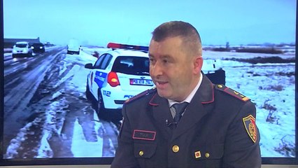 Report TV - Moti i keq/ Drejtori i Policisë Rrugore Tola apel shoferëve : Reduktoni shpejtësinë
