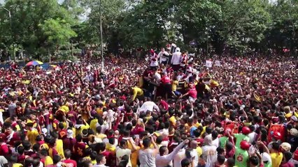 مسيرة مع "الناصري الأسود" في مانيلا