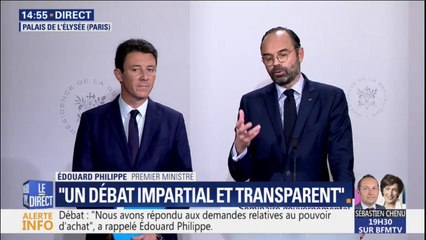 Édouard Philippe affirme que le grand débat national est "indispensable"
