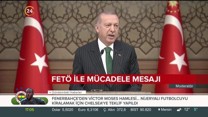 FETÖ ile mücadele mesajı